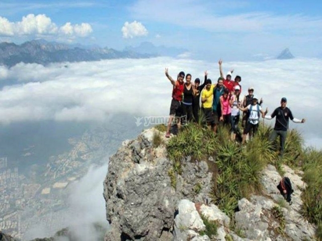 llegar a la cima
